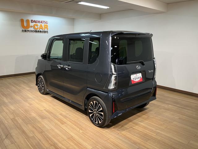 タントカスタムRSリミテッド ターボ車/新車保証/R7年式/R7年式/ターボ車/新車保証継承付き/ETC/USB/シートヒーター/両側電動スライドドア/バックカメラ/電動パーキングブレーキ/ブレーキホールド/LEDヘッドライト/フォグランプ/キーフリー/(大阪府)の中古車