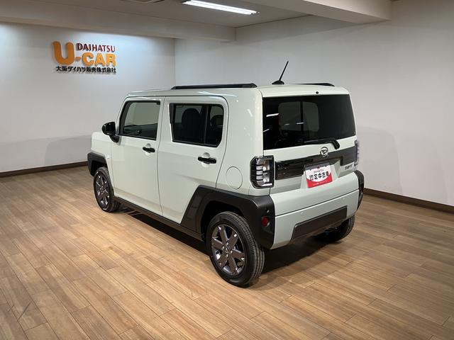 タフトＧ　ダーククロムベンチャー　Ｒ７年式／ＡＣＣ／ガラスルーフスカイフィールトップ　アダプティブクルーズコントロール　ＬＥＤヘッド／フォグ　運／助シートヒーター　プッシュボタンスタート　キーフリー　電動パーキングブレーキ　バックカメラ　１５インチアルミホイール（大阪府）の中古車