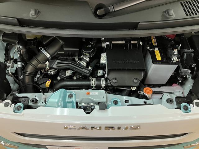 ムーヴキャンバスストライプスＧターボ　Ｒ７年式／２５年ナビ／Ｂカメラ／ＡＣＣ走行無制限１年保証　両側電動スライドドア　アダプティブクルーズコントロール　前後コーナーセンサー　前席シートヒーター　ホッとカップホルダー　オートマチックハイビーム　ＬＥＤヘッドライト　スマートキー（大阪府）の中古車