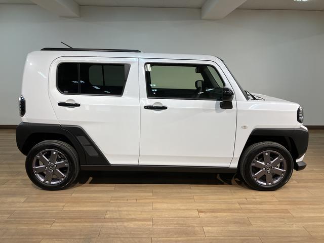 タフトG ダーククロムベンチャー R7年式/25年ナビ/Bカメラスカイフィールトップ アダプティブクルーズコントロール LEDヘッド/フォグ 運/助シートヒーター プッシュボタンスタート キーフリー 電動パーキングブレーキ バックカメラ 15インチアルミホイール(大阪府)の中古車