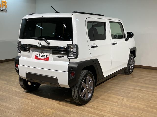 タフトG ダーククロムベンチャー R7年式/25年ナビ/Bカメラスカイフィールトップ アダプティブクルーズコントロール LEDヘッド/フォグ 運/助シートヒーター プッシュボタンスタート キーフリー 電動パーキングブレーキ バックカメラ 15インチアルミホイール(大阪府)の中古車