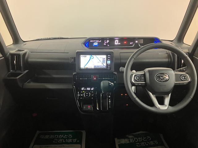 タントカスタムＲＳリミテッド　Ｒ７年式／２５年ナビ／ＡＣＣ／ＥＴＣターボ　スマートアシスト　バックカメラ　両側リヤパワースライドドア　プッシュボタンエンジンスタート　シートヒーター　ＬＥＤヘッドライト　アルミホイール　オートエアコン　オートライト　ＡＢＳ（大阪府）の中古車