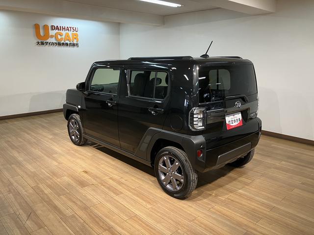 タフトＧ　ダーククロムベンチャー　２５年式ナビ　バックカメラスカイフィールトップ　アダプティブクルーズコントロール　ＬＥＤヘッド／フォグ　前席シートヒーター　プッシュボタンスタート　キーフリー　電動パーキングブレーキ　バックカメラ　１５インチアルミホイール（大阪府）の中古車