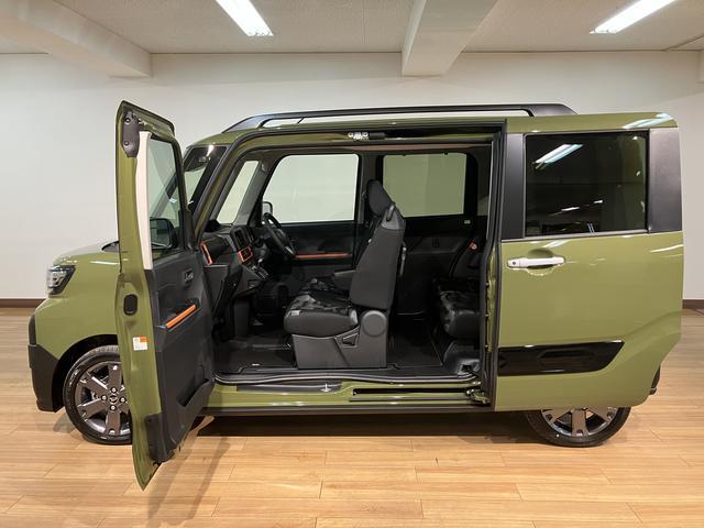 タントファンクロスターボリミテッド　バックカメラ／ＥＴＣ／クルコン届出済み未使用車／バックカメラ／ＥＴＣ／クルコン／ターボ／両側電動スライドドア／前席シートヒーター／コーナーセンサー／ＬＥＤヘッドライト／ＬＥＤフォグランプ／プッシュボタンスタート／スマートキー（大阪府）の中古車