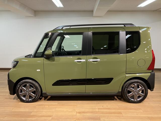 タントファンクロスターボリミテッド　バックカメラ／ＥＴＣ／クルコン届出済み未使用車／バックカメラ／ＥＴＣ／クルコン／ターボ／両側電動スライドドア／前席シートヒーター／コーナーセンサー／ＬＥＤヘッドライト／ＬＥＤフォグランプ／プッシュボタンスタート／スマートキー（大阪府）の中古車