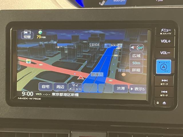 タントカスタムＲＳリミテッド　ナビ／バックカメラ／ＥＴＣ車載器ナビゲーション　バックカメラ　ＥＴＣ車載器　アダプティブクルーズコントロール　ターボ　ＬＥＤヘッドライト　両側電動スライドドア　シートヒーター　スマートアシスト　キーフリーシステム　認定中古車（大阪府）の中古車