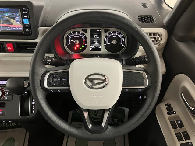 ムーヴキャンバスストライプスＧ　Ｒ７年式／メモリーナビ／バックカメラ対応走行無制限１年保証　純正ナビ　両側電動スライドドア　バックカメラ対応　前後コーナーセンサー　前席シートヒーター　ホッとカップホルダー　オートマチックハイビーム　ＬＥＤヘッドライト　スマートキー（大阪府）の中古車