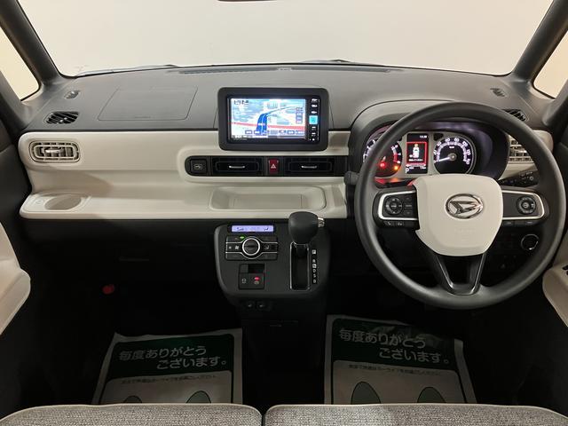 ムーヴキャンバスストライプスＧターボ　純正ナビ／バックカメラ／新車保証継承純正ナビ　Ｂｌｕｅｔｏｏｔｈ対応　フルセグＴＶ　クルーズコントロール　前席シートヒーター　電動パーキングブレーキ　両側電動スライドドア　ＬＥＤヘッドランプ　キーフリーシステム　オートエアコン（大阪府）の中古車