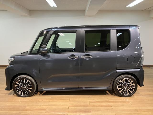 タントカスタムRSリミテッド/届出済み未使用車/純正ナビ付/LED新車保証継承/衝突軽減ブレーキ/届出済み未使用車/純正ナビ/Bluetooth/フルセグTV/バックカメラ/クルーズコントロール/シートヒーター/電動パーキングブレーキ/LEDヘッドライト・フォグ/(大阪府)の中古車