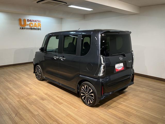 タントカスタムRSリミテッド/届出済み未使用車/純正ナビ付/LED新車保証継承/衝突軽減ブレーキ/届出済み未使用車/純正ナビ/Bluetooth/フルセグTV/バックカメラ/クルーズコントロール/シートヒーター/電動パーキングブレーキ/LEDヘッドライト・フォグ/(大阪府)の中古車