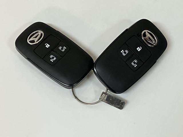 ムーヴキャンバスストライプスＧターボ　Ｒ７年式／バックカメラ対応／両側ＰＳＤ走行無制限１年保証　両側電動スライドドア　アダプティブクルーズコントロール　前後コーナーセンサー　前席シートヒーター　ホッとカップホルダー　オートマチックハイビーム　ＬＥＤヘッドライト　スマートキー（大阪府）の中古車