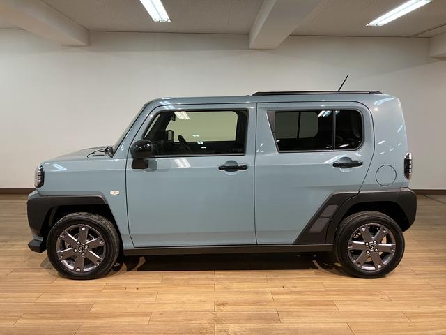 タフトＧターボ　ダーククロムベンチャーターボ車　純正メモリーナビ　バックカメラ　スカイフィールトップ　スマートアシスト　ルーフレール　前席シートヒーター　前後コーナーセンサー　ＬＥＤヘッド　電子パーキング　キーフリーシステム（大阪府）の中古車