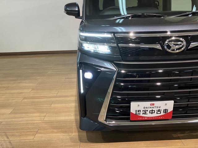 タントカスタムＲＳリミテッド届出済未使用車／ターボ／ナビ／バックカメラ／ＥＴＣ／両側電動スライドドア／ＬＥＤヘッドライト／ＬＥＤフォグランプ／前席シートヒーター／プッシュボタンスタート／スマートキー／アルミホイール（大阪府）の中古車