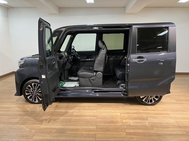 タントカスタムＲＳリミテッド届出済未使用車／ターボ／ナビ／バックカメラ／ＥＴＣ／両側電動スライドドア／ＬＥＤヘッドライト／ＬＥＤフォグランプ／前席シートヒーター／プッシュボタンスタート／スマートキー／アルミホイール（大阪府）の中古車