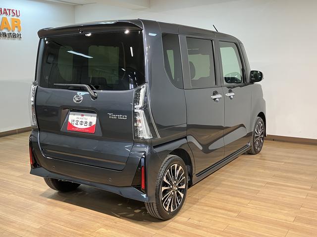 タントカスタムＲＳリミテッド届出済未使用車／ターボ／ナビ／バックカメラ／ＥＴＣ／両側電動スライドドア／ＬＥＤヘッドライト／ＬＥＤフォグランプ／前席シートヒーター／プッシュボタンスタート／スマートキー／アルミホイール（大阪府）の中古車
