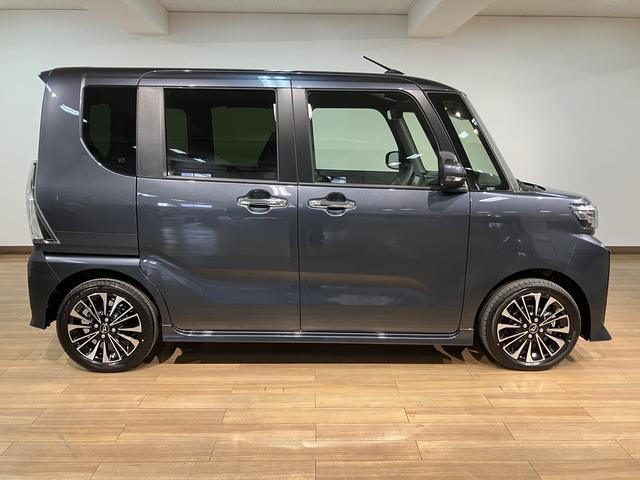 タントカスタムＲＳリミテッド届出済未使用車／ターボ／ナビ／バックカメラ／ＥＴＣ／両側電動スライドドア／ＬＥＤヘッドライト／ＬＥＤフォグランプ／前席シートヒーター／プッシュボタンスタート／スマートキー／アルミホイール（大阪府）の中古車