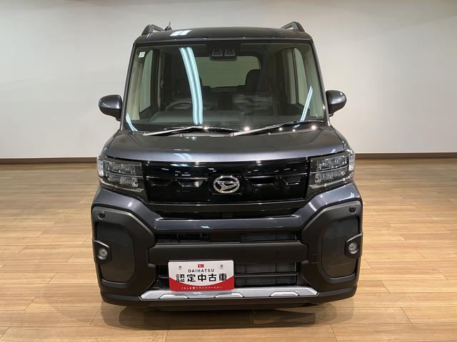 タントファンクロスターボリミテッド　Ｒ７年式／ＡＣＣ／ＥＴＣ衝突被害軽減ブレーキ　コーナーセンサー　バックカメラ（ナビ装着時用）　両側電動スライドドア　前席シートヒーター　電動パーキングブレーキ　ＬＥＤ　オートライト　オートエアコン　スマートキー　エコアイドル（大阪府）の中古車