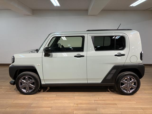 タフトＧ　ダーククロムベンチャー　Ｒ７年式／バックカメラ対応スカイフィールトップ　アダプティブクルーズコントロール　ＬＥＤヘッド／フォグ　運／助シートヒーター　プッシュボタンスタート　キーフリー　電動パーキングブレーキ　バックカメラ　１５インチアルミホイール（大阪府）の中古車