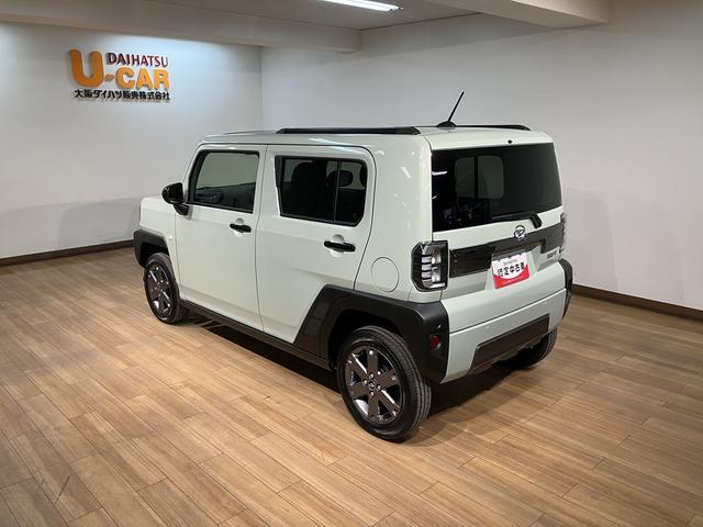 タフトＧ　ダーククロムベンチャー　Ｒ７年式／バックカメラ対応スカイフィールトップ　アダプティブクルーズコントロール　ＬＥＤヘッド／フォグ　運／助シートヒーター　プッシュボタンスタート　キーフリー　電動パーキングブレーキ　バックカメラ　１５インチアルミホイール（大阪府）の中古車