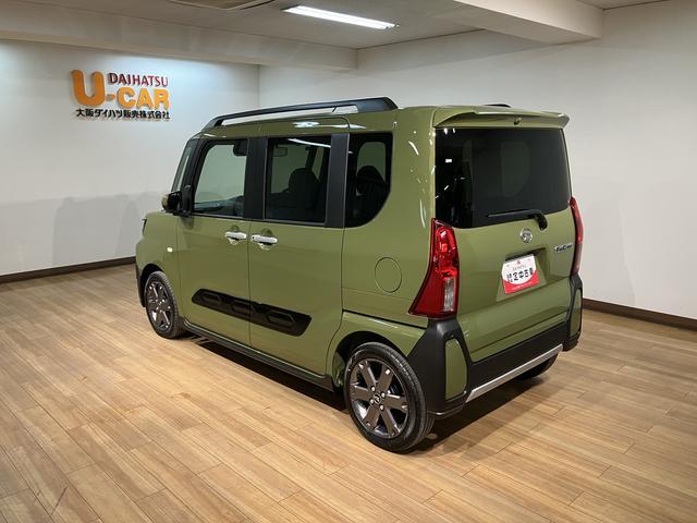 タントファンクロスターボリミテッド　Ｒ７年式／ＡＣＣ／ＥＴＣ衝突被害軽減ブレーキ　コーナーセンサー　バックカメラ（ナビ装着時用）　両側電動スライドドア　前席シートヒーター　電動パーキングブレーキ　ＬＥＤ　オートライト　オートエアコン　スマートキー　エコアイドル（大阪府）の中古車