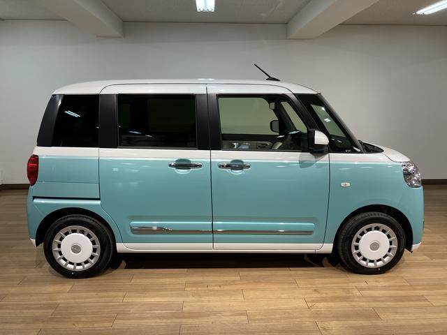 ムーヴキャンバスストライプスＧ　Ｒ７年式／バックカメラ対応／両側ＰＳＤ走行無制限１年保証　両側電動スライドドア　バックカメラ対応　前後コーナーセンサー　前席シートヒーター　ホッとカップホルダー　オートマチックハイビーム　ＬＥＤヘッドライト　スマートキー（大阪府）の中古車