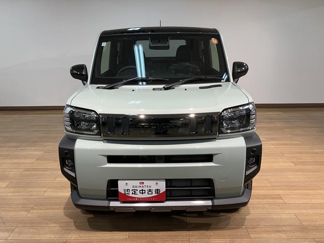 タフトGターボ ダーククロムベンチャー R7年式/バックカメラスカイフィールトップ アダプティブクルーズコントロール LEDヘッド/フォグ 運/助シートヒーター プッシュボタンスタート キーフリー 電動パーキングブレーキ バックカメラ 15インチアルミホイール(大阪府)の中古車