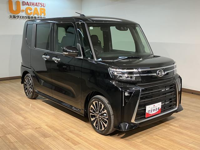 タントカスタムＲＳリミテッド　Ｒ７年式／ＡＣＣ／ＥＴＣターボ　スマートアシスト　ＡＣＣ　ＥＴＣ　バックカメラ　両側リヤパワースライドドア　プッシュボタンエンジンスタート　シートヒーター　ＬＥＤヘッドライト　アルミホイール　オートエアコン　オートライト　Ａ（大阪府）の中古車