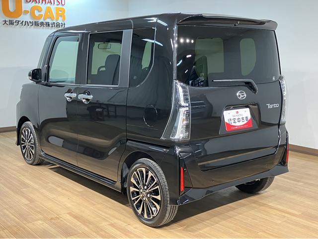 タントカスタムＲＳリミテッド　Ｒ７年式／ＡＣＣ／ＥＴＣターボ　スマートアシスト　ＡＣＣ　ＥＴＣ　バックカメラ　両側リヤパワースライドドア　プッシュボタンエンジンスタート　シートヒーター　ＬＥＤヘッドライト　アルミホイール　オートエアコン　オートライト　Ａ（大阪府）の中古車