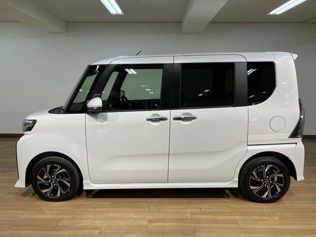 タントカスタムXリミテッド 純正ナビ ETC クルーズコントロール届出済未使用車・純正メモリーナビ・ETC車載器・アダプティブクルーズコントロール・シートヒーター・フルLEDヘッドランプ・バックカメラ・両側電動スライドドア衝突回避支援ブレーキ・誤発進抑制機能(大阪府)の中古車