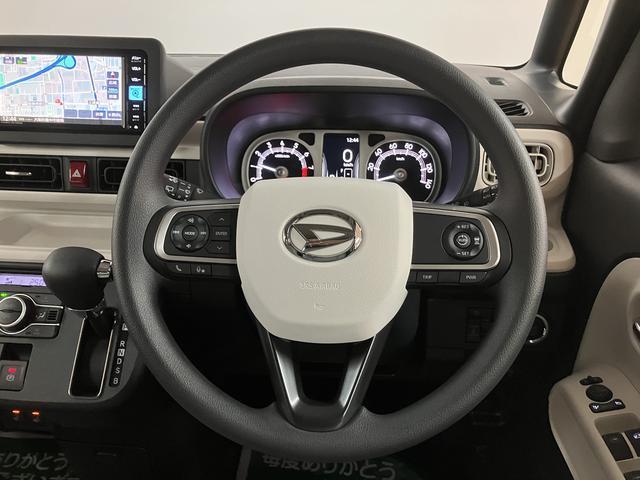 ムーヴキャンバスストライプスＧターボ　アダプティブクルーズコントロール走行無制限１年保証　純正ナビ　両側電動スライドドア　バックカメラ対応　前後コーナーセンサー　前席シートヒーター　ホッとカップホルダー　オートマチックハイビーム　ＬＥＤヘッドライト　キーフリーシステム（大阪府）の中古車