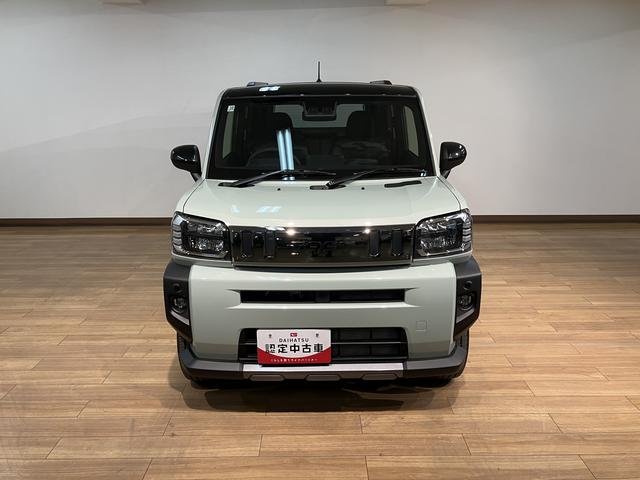 タフトＧターボ　ダーククロムベンチャー　Ｒ７年式／バックカメラ対応スカイフィールトップ　アダプティブクルーズコントロール　ＬＥＤヘッド／フォグ　運／助シートヒーター　プッシュボタンスタート　キーフリー　電動パーキングブレーキ　バックカメラ　１５インチアルミホイール（大阪府）の中古車