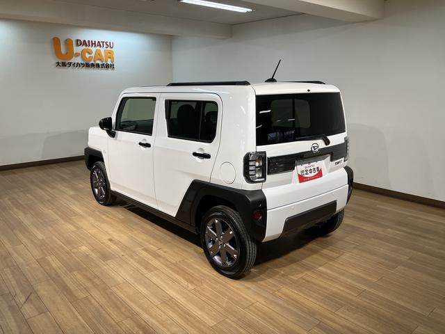 タフトG ダーククロムベンチャー純正ナビ/クルコン/電動Pブレーキ新車保証継承/届出済み未使用車/純正ナビ付/衝突軽減ブレーキ/バックカメラ/クルーズコントロール/電動パーキングブレーキ/シートヒーター/LEDヘッドライト・フォグ/Bluetooth/フルセグTV(大阪府)の中古車