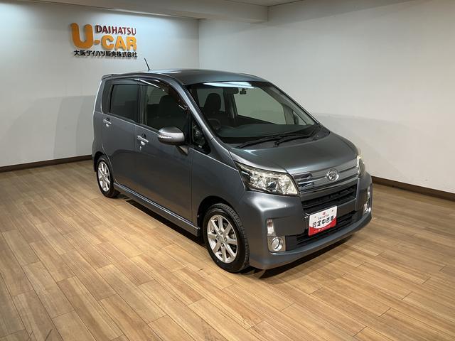 ムーヴカスタム　Ｘ１年保証／走行７．９万キロ／ナビ／オートエアコン１年間走行距離無制限保証／走行７．９万キロ／ナビ／ＢＬＵＥＴＯＯＴＨ／ＣＤ／ＤＶＤ／フルセグＴＶ／ＥＴＣ／スマートキー／ＬＥＤヘッドライト／オートエアコン／電動格納式ドアミラー／アイドリングストップ／（大阪府）の中古車