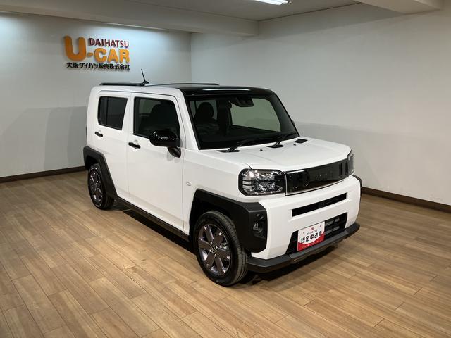 タフトG ダーククロムベンチャー R7年式/バックカメラ/ACCスカイフィールトップ アダプティブクルーズコントロール LEDヘッド/フォグ 運/助シートヒーター プッシュボタンスタート キーフリー 電動パーキングブレーキ バックカメラ 15インチアルミホイール(大阪府)の中古車