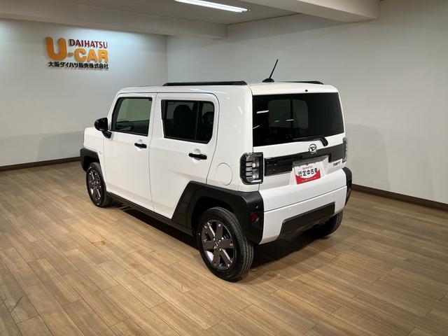 タフトG ダーククロムベンチャー R7年式/バックカメラ/ACCスカイフィールトップ アダプティブクルーズコントロール LEDヘッド/フォグ 運/助シートヒーター プッシュボタンスタート キーフリー 電動パーキングブレーキ バックカメラ 15インチアルミホイール(大阪府)の中古車