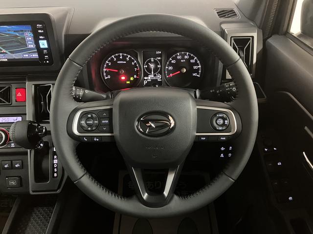 タフトＧ　ダーククロムベンチャー／認定中古車／届出済未使用車／サポカーＳワイド適合　新車保証継承　純正フルセグナビ　バックカメラ　Ｆシートヒーター　オートライト　革巻きステアリング　１５インチアルミ　電動パーキングブレーキ　オートブレーキホールド機能　キーフリー（大阪府）の中古車