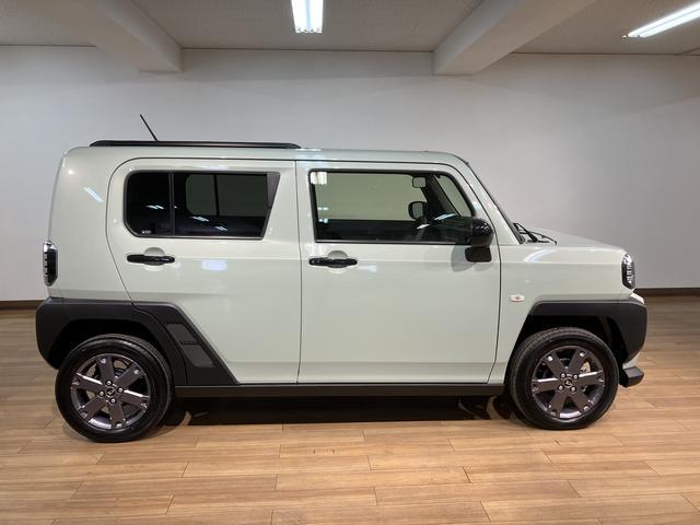 タフトGターボ ダーククロムベンチャー R7年式/ACCスカイフィールトップ アダプティブクルーズコントロール LEDヘッド/フォグ 運/助シートヒーター プッシュボタンスタート キーフリー 電動パーキングブレーキ バックカメラ 15インチアルミホイール(大阪府)の中古車