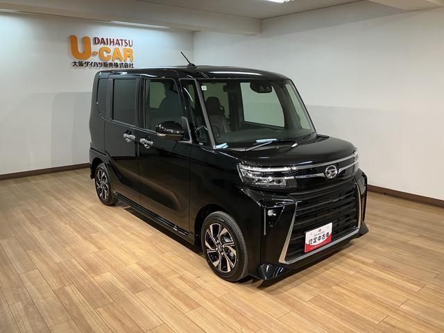タントカスタムＸリミテッド　Ｒ７／ナビ／ＴＶ／ＵＳＢ／ＬＥＤライトナビ／バックカメラ／ＴＶ／Ｂｌｕｅｔｏｏｔｈ／ＵＳＢ／クルコン／ＥＴＣ／衝突軽減ブレーキ／横滑り防止装置／コーナーセンサー／両側電動スライドドア／電動パーキングブレーキ／ブレーキホールド／ＬＥＤライト（大阪府）の中古車