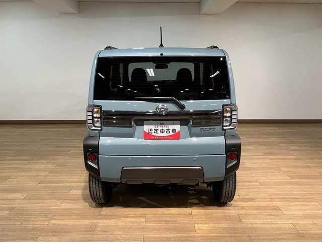 タフトＧターボダーククロムベンチャー／クルコン／電動Ｐ／Ｂカメラ／新車保証継承／クルーズコントロール／電動パーキングブレーキ／バックカメラ／スマートキー／前席シートヒーター／コーナーセンサー／ＬＥＤヘッドライト／オートライト／サイドエアバッグ／ＬＥＤフォグランプ／（大阪府）の中古車