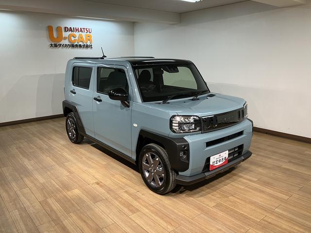 タフトＧターボダーククロムベンチャー／クルコン／電動Ｐ／Ｂカメラ／新車保証継承／クルーズコントロール／電動パーキングブレーキ／バックカメラ／スマートキー／前席シートヒーター／コーナーセンサー／ＬＥＤヘッドライト／オートライト／サイドエアバッグ／ＬＥＤフォグランプ／（大阪府）の中古車