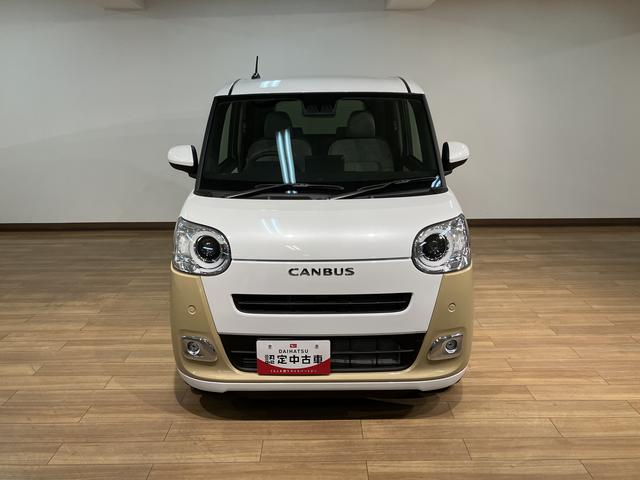 ムーヴキャンバスストライプスＧ　Ｒ７年式／バックカメラ対応／両側ＰＳＤサポカーＳワイド適合　バックカメラ対応　ＵＳＢ接続端子　電動パーキングブレーキ　シートヒーター　両側オートスライドドア　Ｐスタート　ホッとカップホルダー　キーフリー（大阪府）の中古車