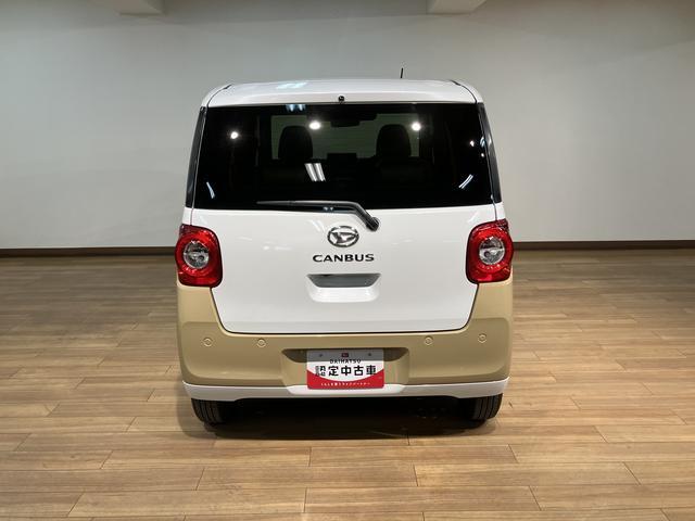 ムーヴキャンバスストライプスＧ　Ｒ７年式／バックカメラ対応／両側ＰＳＤサポカーＳワイド適合　バックカメラ対応　ＵＳＢ接続端子　電動パーキングブレーキ　シートヒーター　両側オートスライドドア　Ｐスタート　ホッとカップホルダー　キーフリー（大阪府）の中古車
