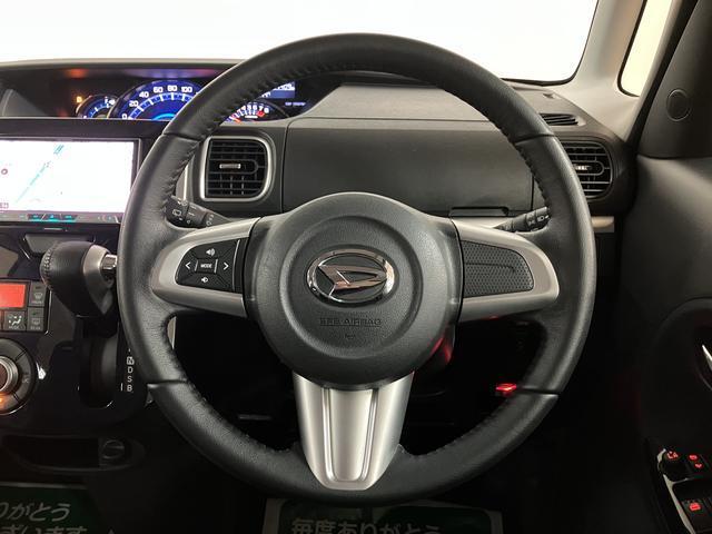 タントカスタムRS トップエディションSAII タイヤ4本交換ナビ/バックカメラ/ドラレコ/ETC/キーフリー/オートエアコン/LEDヘッドライト/衝突軽減ブレーキ/フォグランプ/15インチアルミホイール/両側パワースライドドア/革巻きステアリング(大阪府)の中古車