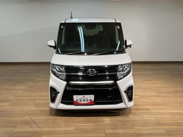 タントカスタムＲＳ　鑑定書／Ｒ３年／３．５万キロ／鑑定書付き車検整備付き／ナビ／パノラマモニター／ＵＳＢ／Ｂｌｕｅｔｏｏｔｈ／ＴＶ／衝突軽減ブレーキ／前後ドラレコ／コーナーセンサー／クルーズコントロール／シートヒーター／ＥＴＣ／両側電動スライドドア／キーフリー（大阪府）の中古車