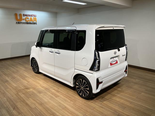 タントカスタムＲＳ　鑑定書／Ｒ３年／３．５万キロ／鑑定書付き車検整備付き／ナビ／パノラマモニター／ＵＳＢ／Ｂｌｕｅｔｏｏｔｈ／ＴＶ／衝突軽減ブレーキ／前後ドラレコ／コーナーセンサー／クルーズコントロール／シートヒーター／ＥＴＣ／両側電動スライドドア／キーフリー（大阪府）の中古車