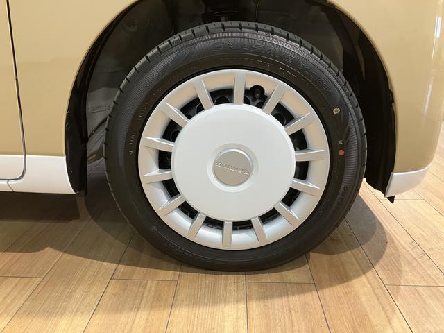 ムーヴキャンバスストライプスＧターボ　クルコン　ナビ　バックモニターＲ７年式・走行距離１４キロ・純正７インチナビ・Ｂｌｕｅｔｏｏｔｈ・ＵＳＢ・バックカメラ・クルーズコントロール・運転席／助手席シートヒーター・両側電動スライドドア・電子パーキング・キーフリー２個（大阪府）の中古車