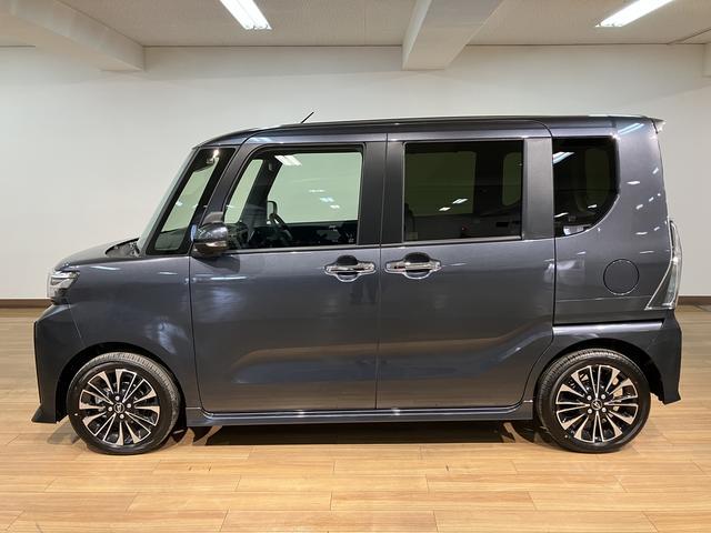 タントカスタムＲＳリミテッド　Ｒ７年式／ＡＣＣ／ＥＴＣターボ　スマートアシスト　ＡＣＣ　ＥＴＣ　バックカメラ　両側リヤパワースライドドア　プッシュボタンエンジンスタート　シートヒーター　ＬＥＤヘッドライト　アルミホイール　オートエアコン　オートライト（大阪府）の中古車