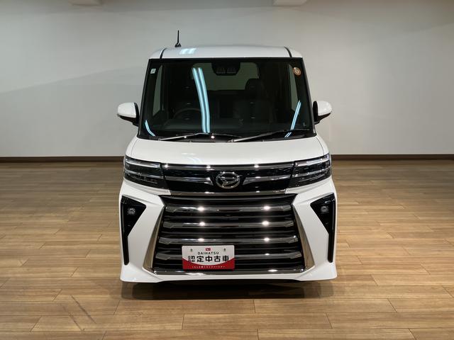 タントカスタムRSリミテッド アダプティブクルーズコントロールメッキグリル メッキバックドアガーニッシュ バックカメラ 両側リヤパワースライドドア プッシュボタンエンジンスタート シートヒーター LEDヘッドライト アルミホイール オートエアコン オートライト(大阪府)の中古車