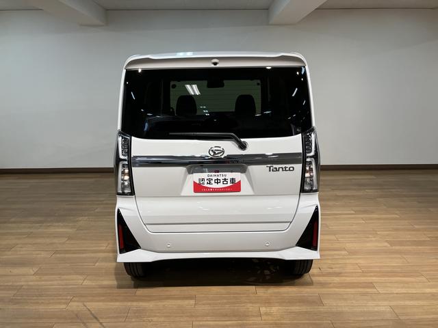 タントカスタムRSリミテッド アダプティブクルーズコントロールメッキグリル メッキバックドアガーニッシュ バックカメラ 両側リヤパワースライドドア プッシュボタンエンジンスタート シートヒーター LEDヘッドライト アルミホイール オートエアコン オートライト(大阪府)の中古車