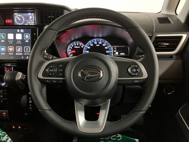 トールカスタムＧ　ターボ／走行０．３万ｋｍ／９インチＤＡ／クルコン走行０．３万ｋｍ／９インチディスプレイオーディオ／パノラマモニター／ステアリングスイッチ／ＥＴＣ／前後ドラレコ／クルーズコントロール／前席シートヒーター／両側パワースライドドア／キーフリー（大阪府）の中古車